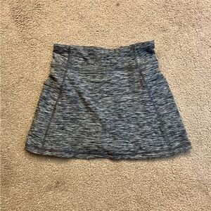 Hanna Andersson Solid Active Skort, Black/Gray - Size 140 (US 10) (EUC)